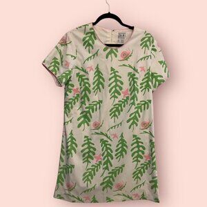 Vested Gentress Green Leaves, Pink Snails